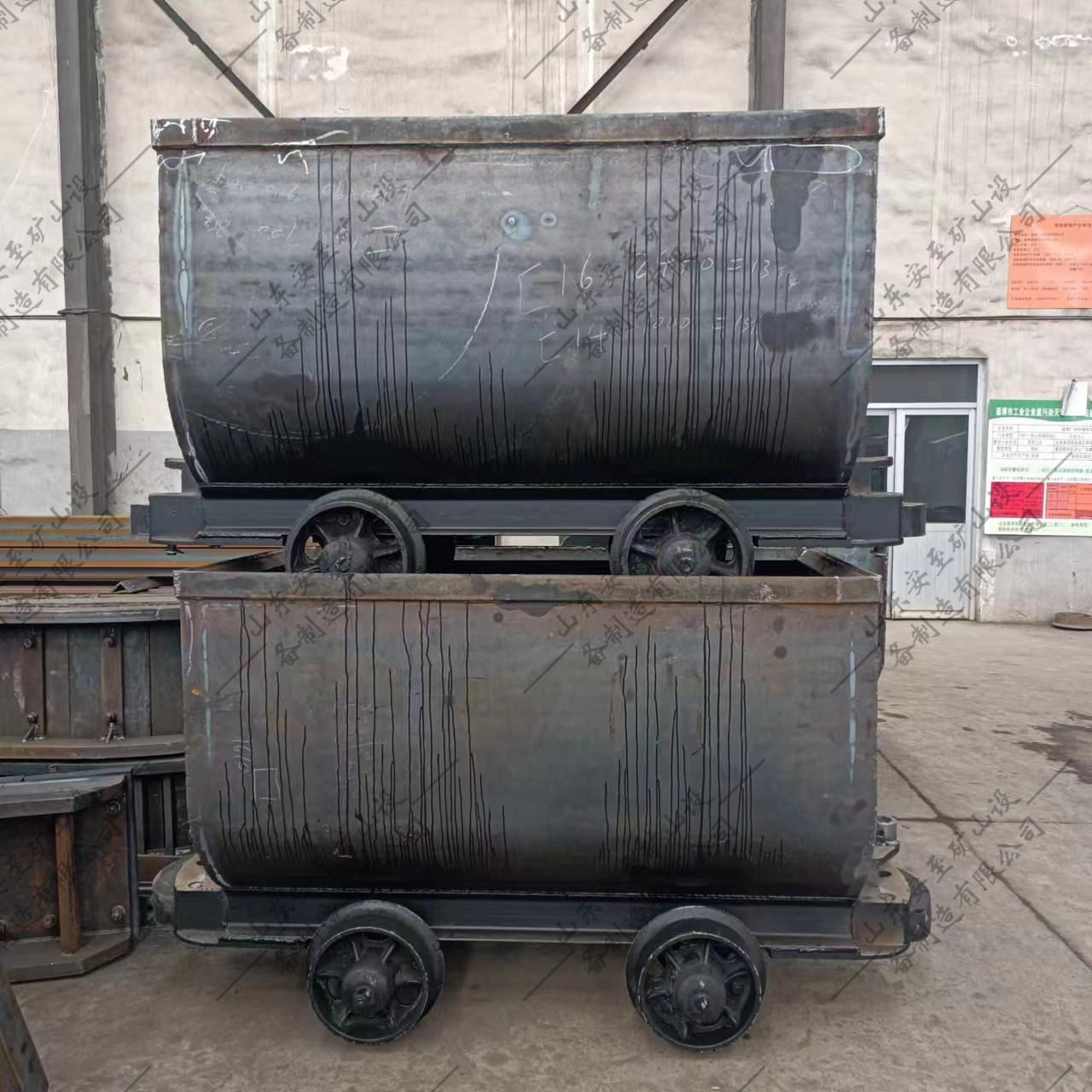 一吨矿车 U型固定车厢式井下煤矿专用车 证件齐全 板厚4个 自重520公斤